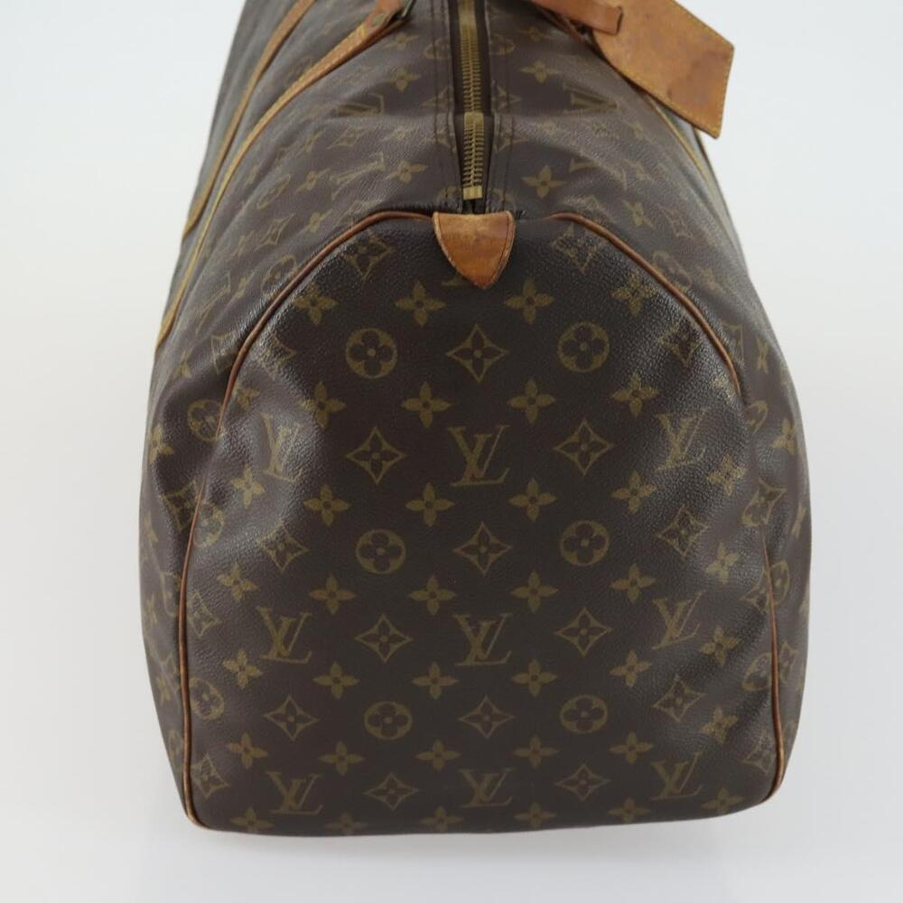 LOUIS VUITTON Monogram Keepall 55 Boston Bag M41424 LV Auth 161540 - Picture 4 of 16
